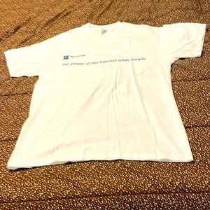 Netscape “The power of the Internet made simple” T-shirt